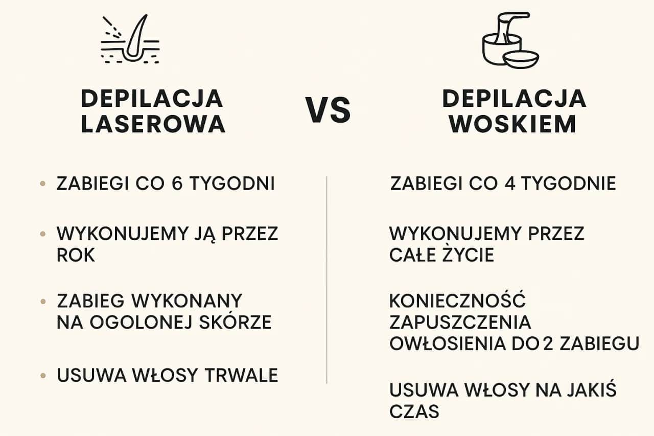 Depilacja laserowa na ile starcza? Efekty i opinie z forum