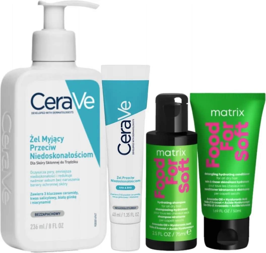 Wygładzający żel myjący przeciw niedoskonałościom z 0,5% BHA dla skóry wrażliwej